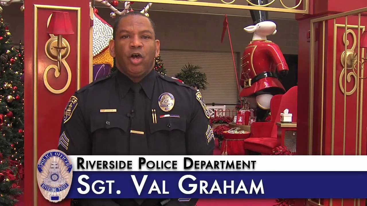 Riverside Police - Holiday Safety Message 4