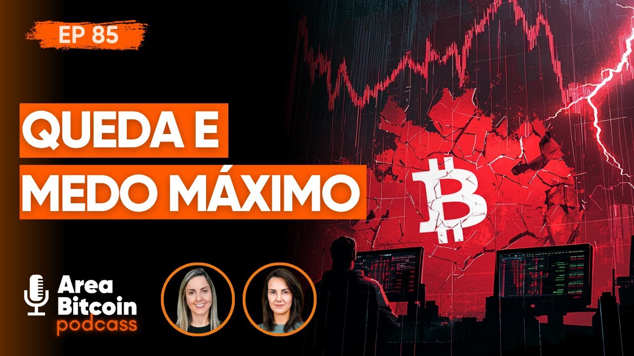 QUEDA e medo EXTREMO: rotação de capital e a maior redistribuição de Bitcoin ou fim da alta 👀