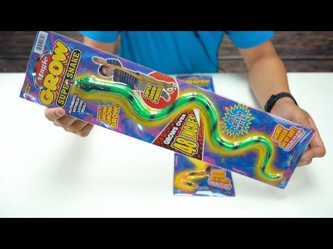 Magic Grow Super Snake Unboxing and Review