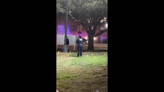 Homicide on Zang and Wynnewood, Dallas, TX, large crime scene
