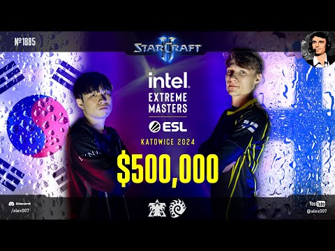 ГРАНДФИНАЛ IEM KATOWICE 2024: Maru vs Serral! Долгожданная встреча суперзвезд StarCraft II в финале