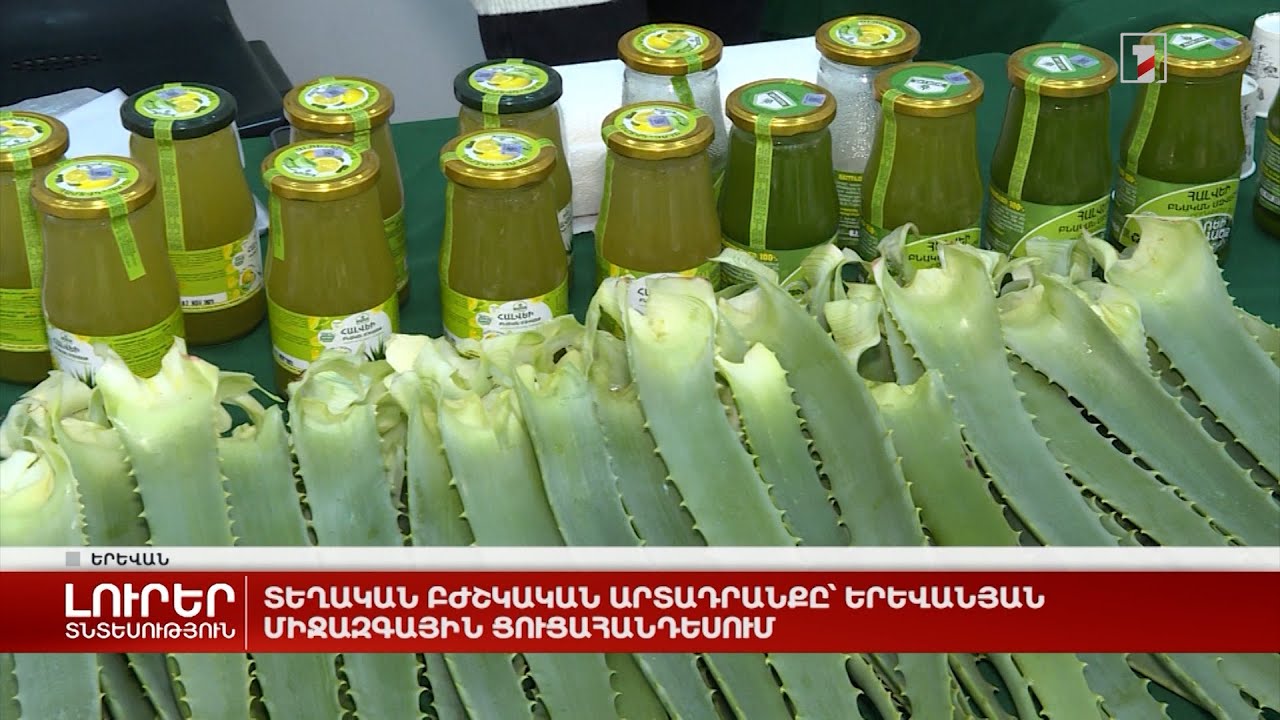 Տեղական բժշկական արտադրանքը՝ երևանյան միջազգային ցուցահանդեսում