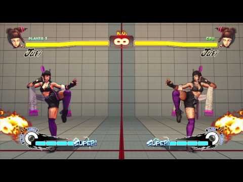 USFIV - Juri's Summer Vacation Costume: All Colors