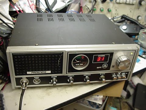 President KP77 UK CB27/81 CB radio (base) - Repair & service adjustments