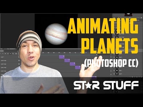 Jupiter Update & How to Animate Planets (Photoshop CC / Astrophotography Timelapse)