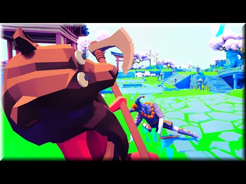 Monster(Monk + Jester) vs Every Unit 1v1 + Bonus(2/2) - TABS MODS GAMEPLAY