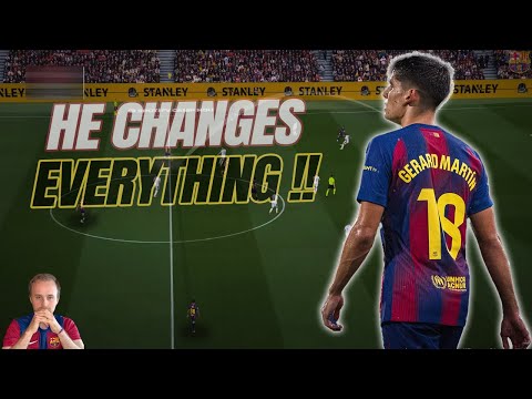 How Gerard Martin as a Centre Back Transforms Barça’s Buildup