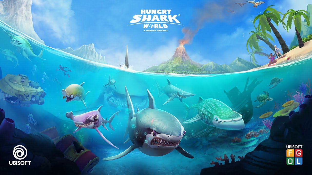 Hungry Shark World - Launch trailer - YouTube