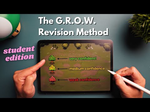 學習時間安排終極教程（GROW 方法） (The Ultimate Study Scheduling Tutorial (the GROW method))