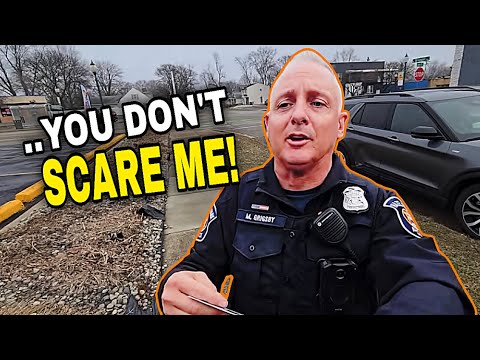 Tyrant Cop Tries To BULLY The Wrong Guy