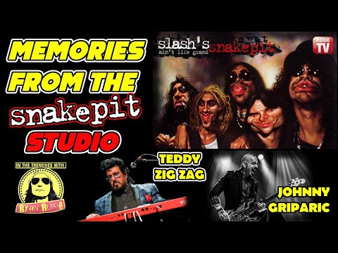 Thumbnail for Slash's Snakepit Studio Memories with Teddy Zig Zag Andreadis and Johnny Griparic In The Trenches by Ryan Roxie