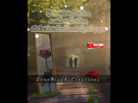 Sehmi hai dhadkan song by Atif Aslam from the movie DAAS DEV with lyrics.. status sad purani kitabon