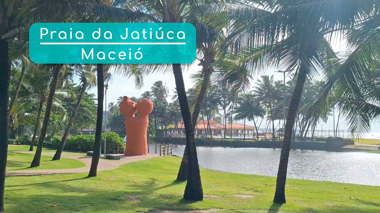 Praia da Jatiúca em Maceió #turismoalagoas #praia #curiosidades #maceio
