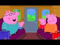 Peppa Pig And Family Take A Long Train Ride ​ Peppa Pig Family Kids Cartoons Compilation