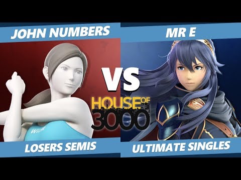 Smash Ultimate Tournament - John Numbers (Wii Fit) Vs. Mr E (Lucina) SSBU Xeno 176 Losers Semis