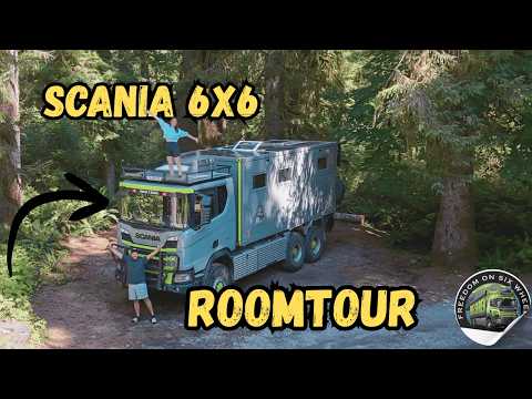 Scania R500 XT 6x6 Room Tour I Exterior View of Our Expedition Vehicle I Episode 18