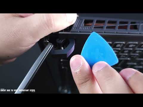 MSI Vector 16 HX AI How to Open and Upgrade SSD and RAM