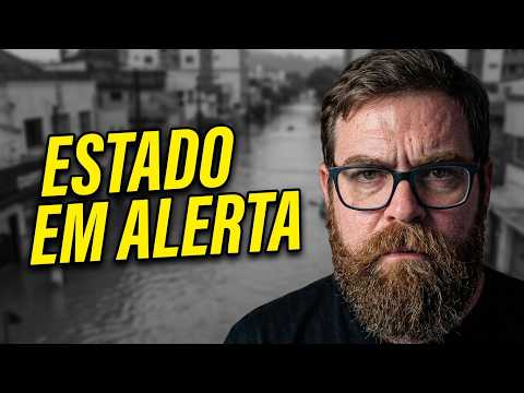 O Rio Grande do Sul está EM ALERTA: a água subiu de novo