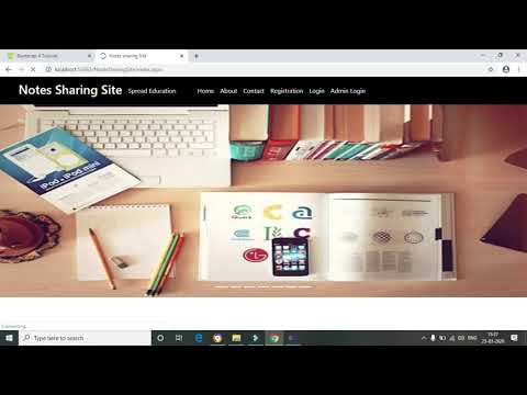 4 ASP NET Project Development | Notes Sharing Site | By Pankaj Panjwani