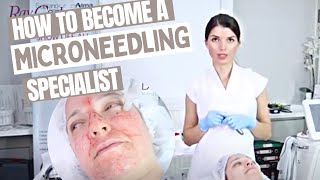 How To Become A Microneedling Specialist | Beauty Academy Training - Skin Resurfacing Treatment LIVE