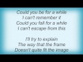 Jars Of Clay - Portrait Of An Apology Lyrics