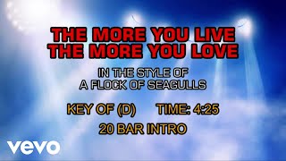 A Flock Of Seagulls - The More You Live The More You Love (Karaoke)