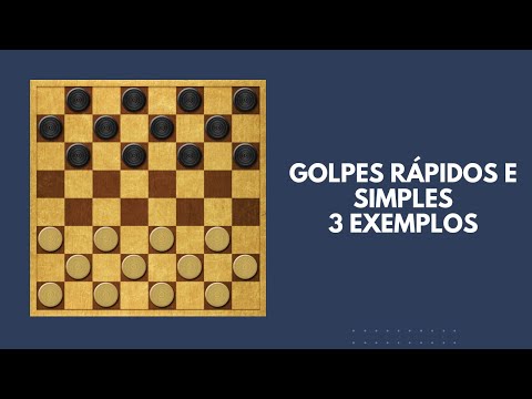 Melhore Seu Jogo de Damas com Golpes Rápidos e Simples