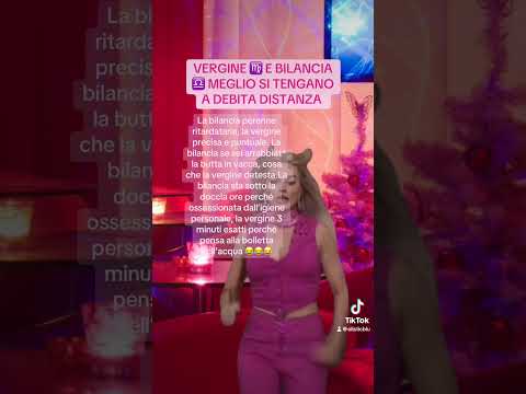 VERGINE ♍️ E BILANCIA ♎️ MEGLIO SI TENGANO A DEBITA DISTANZA #neiperte #bilancia #♍️#segnizodiacali