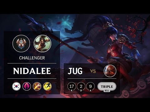 Nidalee Jungle vs Gragas - KR Challenger Patch 9.15