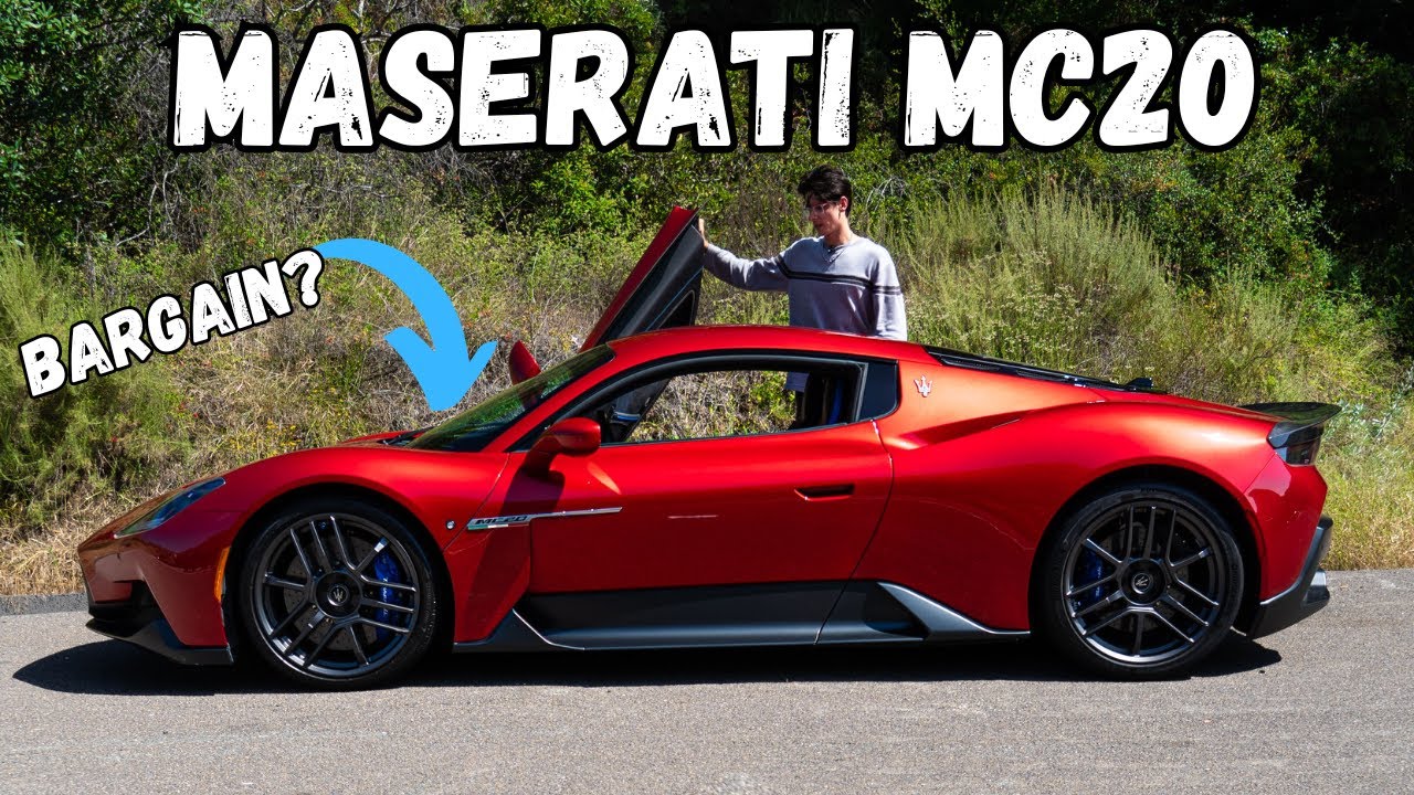 The Maserati MC20 Is The Next Supercar BARGAIN | REVIEW