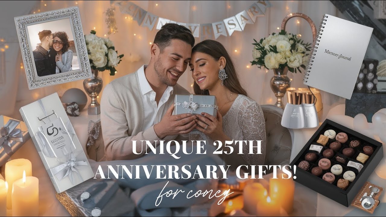 10 Unique 25th Anniversary Gift Ideas for Couples – Perfect for Silver Celebrations