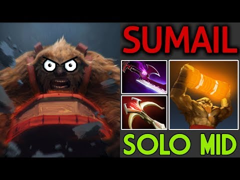 SUMAIL Dota 2 [Earthshaker] SoloMid - Style One Hit
