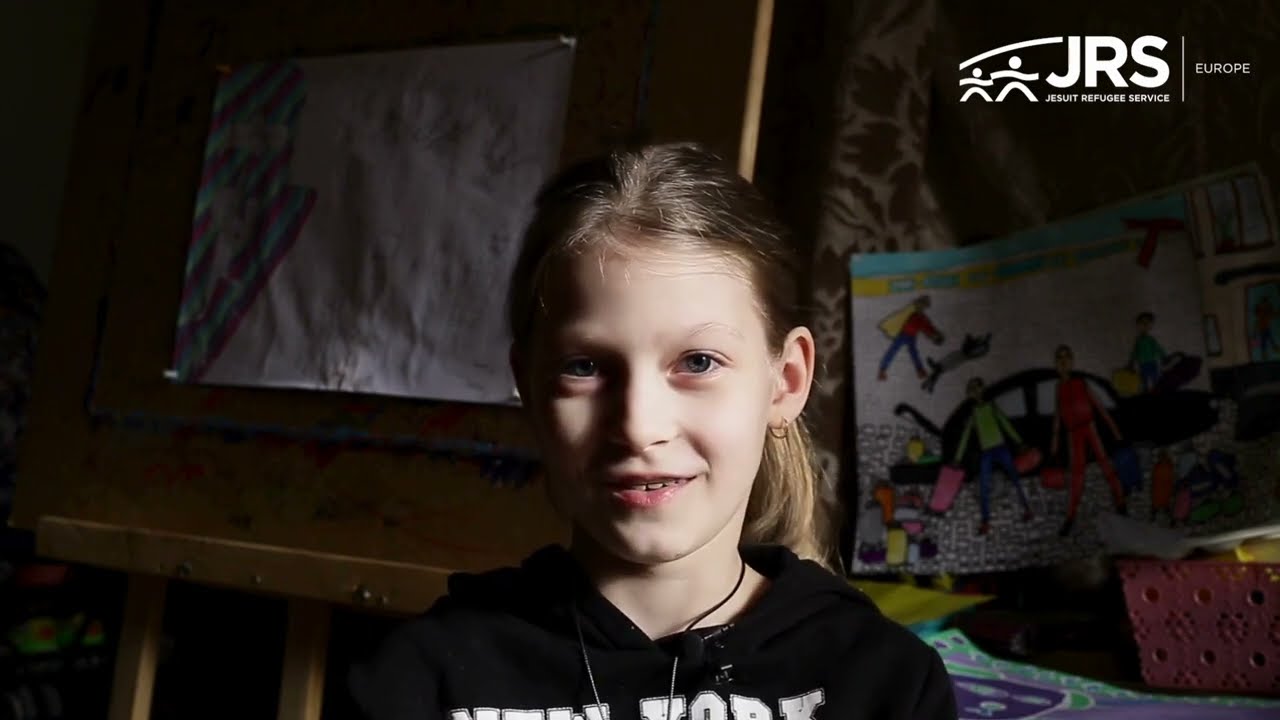 Anastasia: "I really like this school, but I can't say it's better than my school back home"