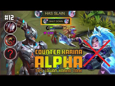 CARA ALPHA COUNTER KARINA TANK !! TUTORIAL ALPHA OFFLANER - BUILD ALPHA TERSAKIT 2021