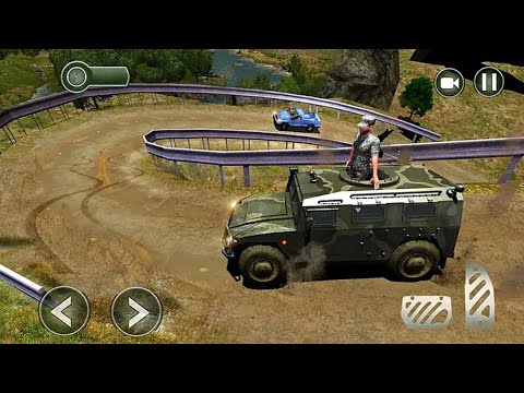 Offroad US Army Transport Simulator 2020 - Tank Jeep Transport - Android Gameplay