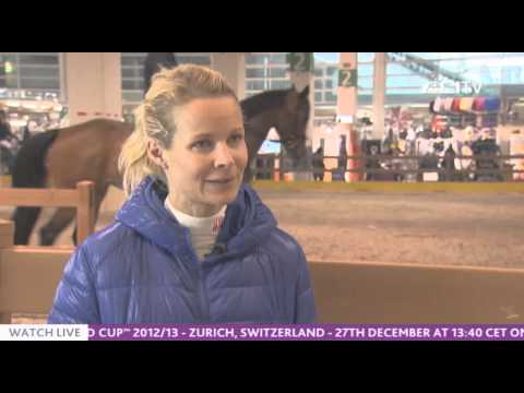 Rolex FEI World Cup 2012/13 Zurich - Malin Baryard Johnsson
