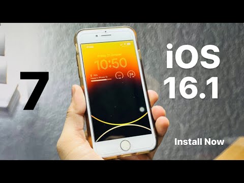 How to Update iOS 16.1 on iPhone 7 - Install iOS 16.1 Update on iPhone 7