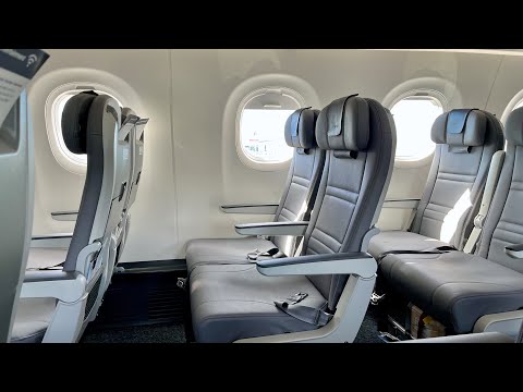 Porter Airlines Embraer E195-E2 Inaugural | Toronto to Vancouver | PorterStretch Full Review