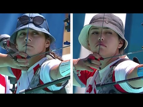 Gulnaz Coskun v Yasemin Anagoz – recurve women’s quarterfinal | 2021 European Olympic qualifier