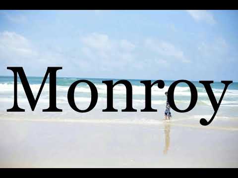 How To Pronounce Monroy🌈🌈🌈🌈🌈🌈Pronunciation Of Monroy