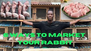 6 ways to market your rabbit || rabbit farming in Nigeria
