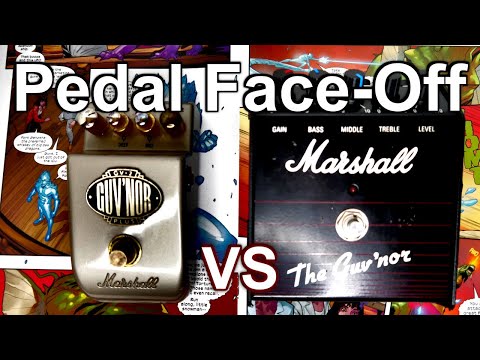 Old or older? Marhall The Guv'nor vs Guv'nor 2 plus (Pedal Face-Off)