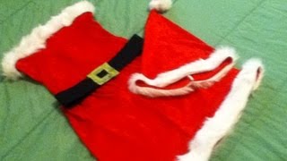 DIY Santa Baby Costume