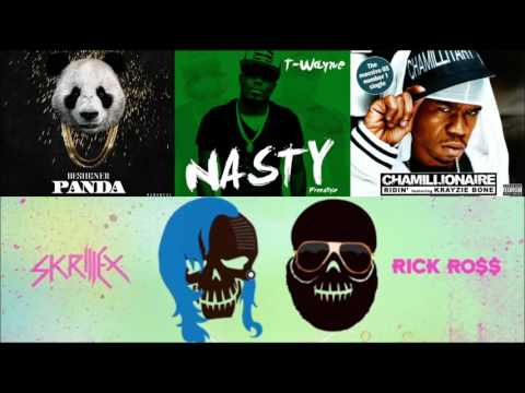 Panda x Purple Lamborghini x Ridin' x Nasty Freestyle Skrillex w/Rick Ross Vs Desiigner RDR Mashup