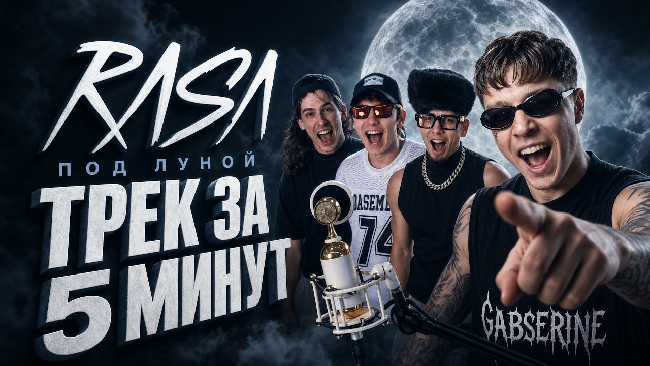 RASA - ПЛАЧЕШЬ ПОД ЛУНОЙ / ТРЕК ЗА 5 МИНУТ (ПРЕМЬЕРА)