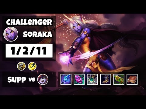 Soraka vs Lulu BR Challenger SUPPORT (1/2/11) - v11.11