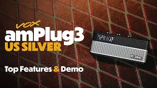 Video thumbnail for VOX amPlug3 US Silver Headphone Amplifier: Top Features & Demo by VOX Amps