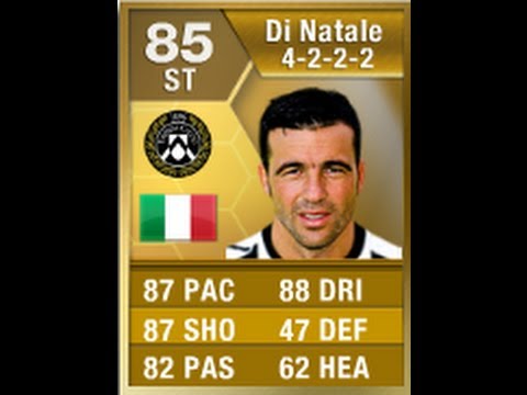 FIFA 13 Di Natale 85 Player Review & In Game Stats Ultimate Team