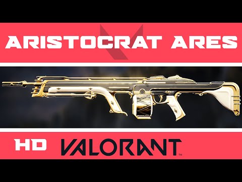 Aristocrat Ares VALORANT Skin | HD Skins Showcase
