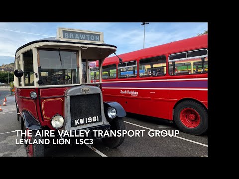 Skipton Bus Rally 2024 Leyland Lion LSC3 KW 1961  Will it Start ?  The Aire Valley Transport Group